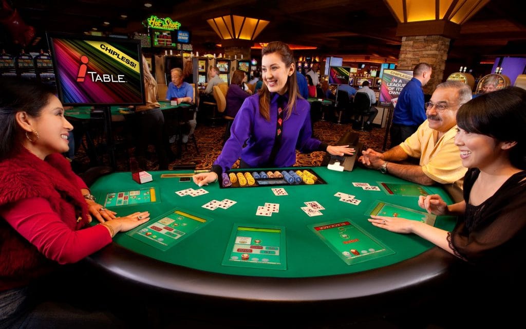 Barona Resort Casino Chipless Table