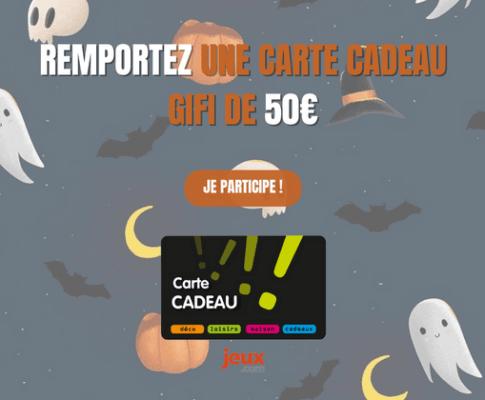 Gagnez une carte cadeau Gifi de 50€ !