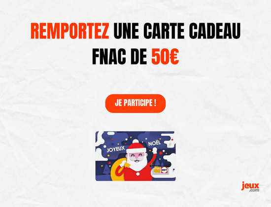 Gagnez une carte cadeau FNAC de 50€ ! 