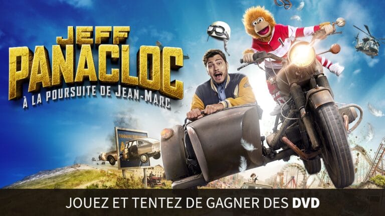 Jouez et tentez de gagner des DVD du film Jeff Panacloc – À la poursuite de Jean-Marc