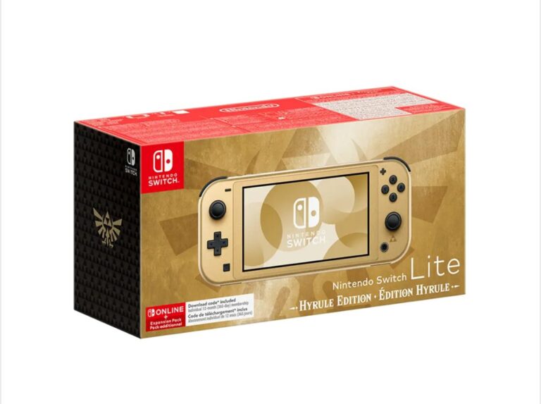 Gagnez la magnifique Nintendo Switch Lite Edition Hyrule