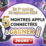 5 montres Apple connectées à gagner !