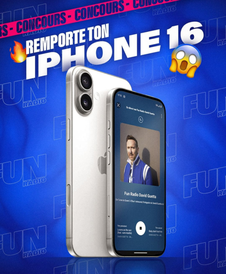 Gagnez le dernier iPhone 16 !