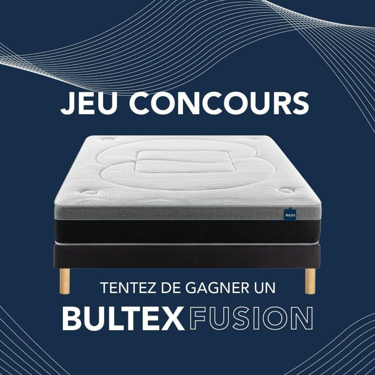 Tentez de gagner un matelas Bultex Fusion
