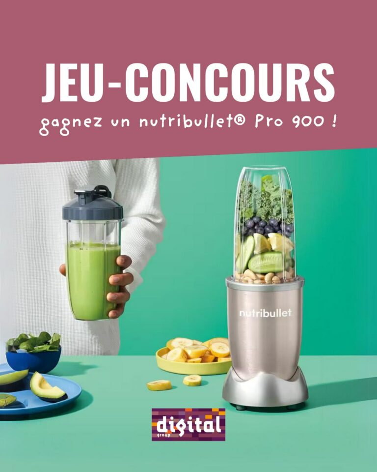 Tentez de gagner un nutribullet Pro 900