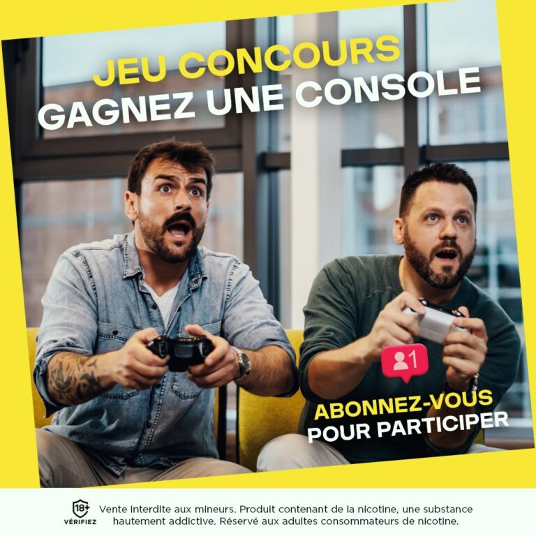 Gagnez une console de jeu d’une valeur de 499€