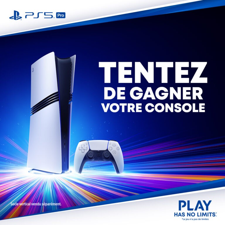 Gagnez la nouvelle console PlayStation 5 Pro