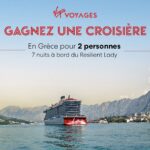 Gagnez une croisière de rêve inoubliable de 7 nuits à bord du magnifique Resilient Lady de Virgin Voyages, au départ d’Athènes