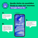 Gagnez un smartphone Google Pixel 9a