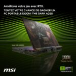 Tentez votre chance de gagner un PC Portable Doom : The Dark Ages