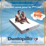 Gagnez le nouveau matelas Cirrus de Dunlopillo d’une valeur de 649€