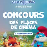 Tentez de gagner vos places de cinéma pour aller voir le film Les Schtroumpfs