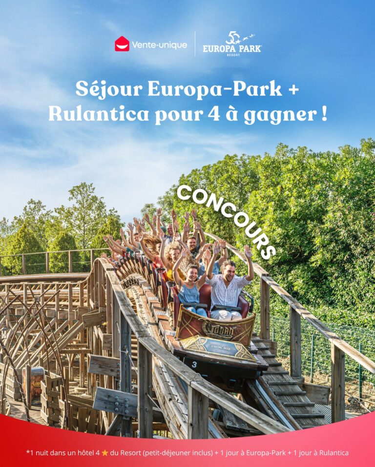 Gagnez un séjour magique en famille ou entre amis à Europa-Park