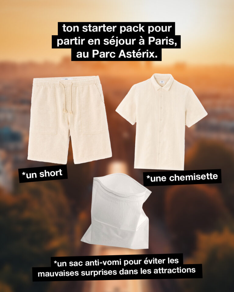 Gagnez un start pack pour partir en séjour à Paris au Parc Astérix