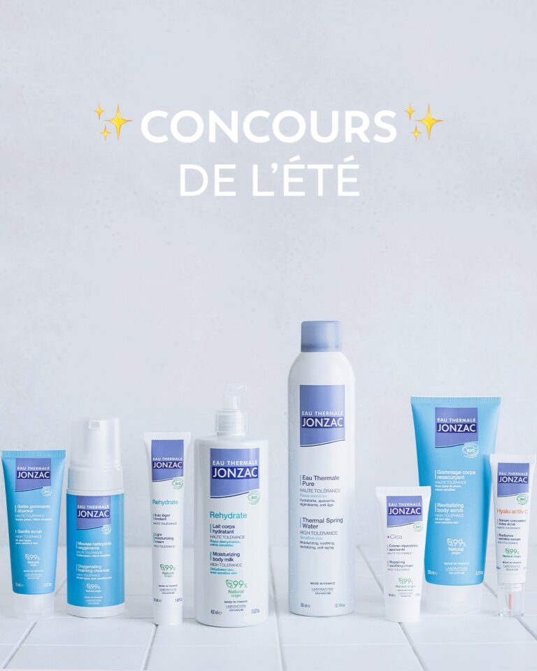 Gagnez un lot de 8 produits Eau Thermale Jonzac