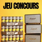 Gagnez une enceinte Marshall ainsi que 6 packs de NOCCO