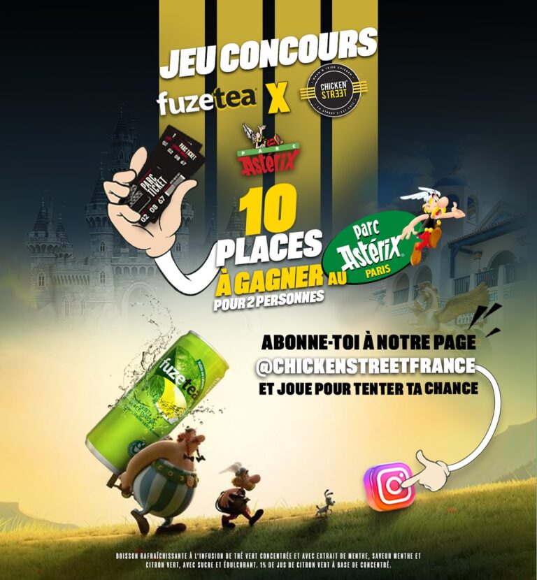 10 places à gagner pour 2 personnes au Parc Astérix