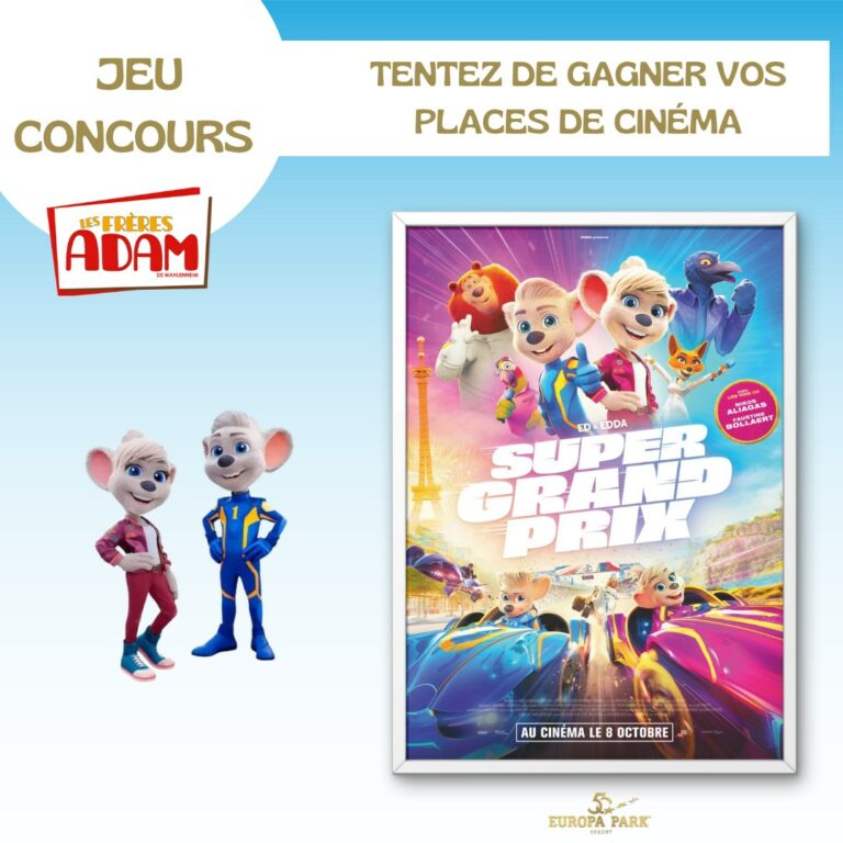 Remportez des places pour découvrir le film Super Grand Prix