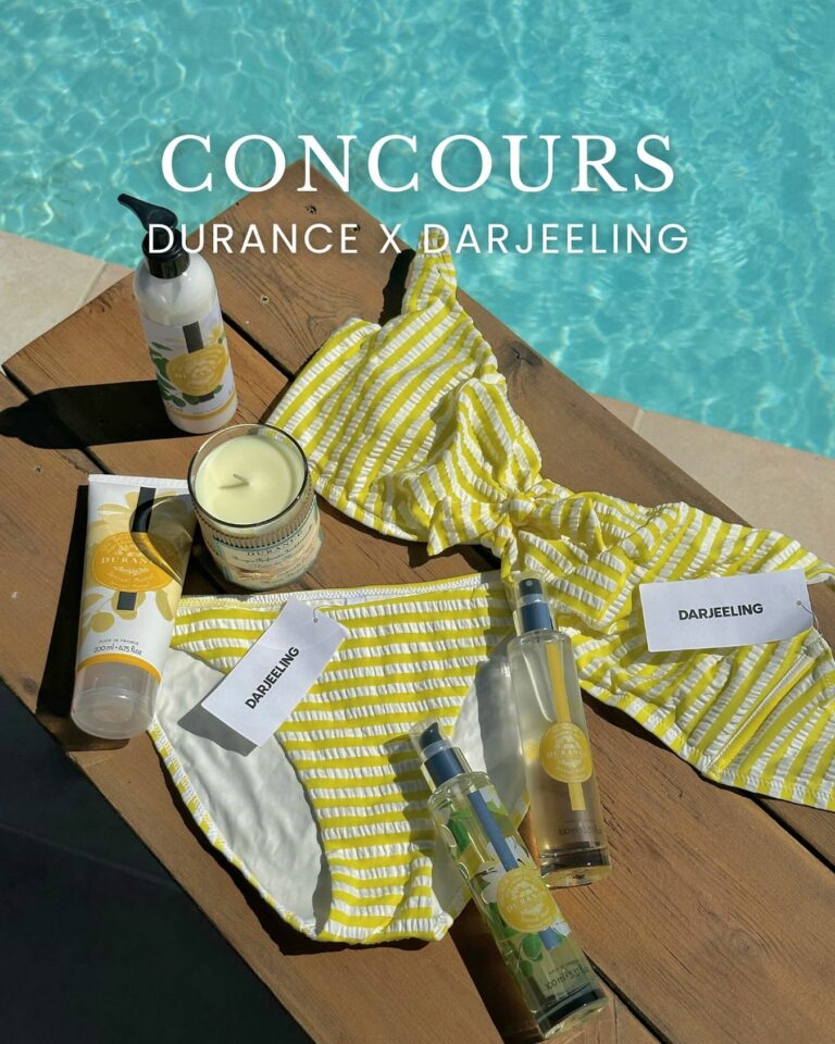 Tentez votre chance pour gagner : 100€ de carte cadeau Durance & 100€ de carte cadeau Darjeeling