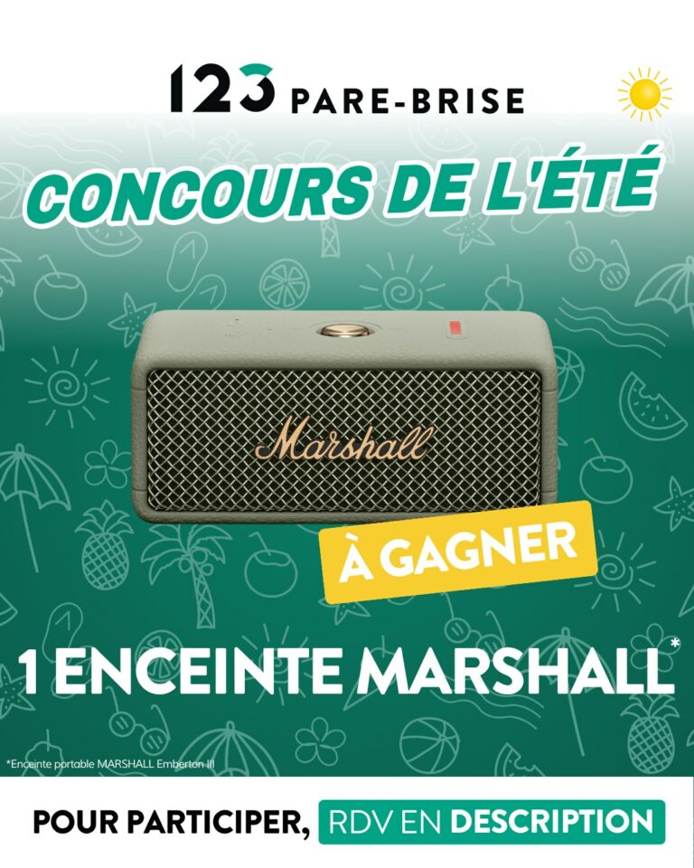 Tentez votre chance de remporter cette magnifique enceinte Marshall
