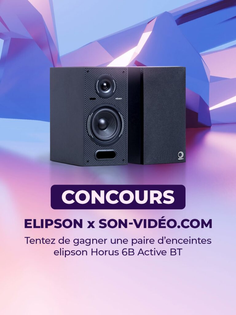  Tentez de gagner la toute nouvelle paire d’enceintes active d’Elipson, les Horus 6B Active BT