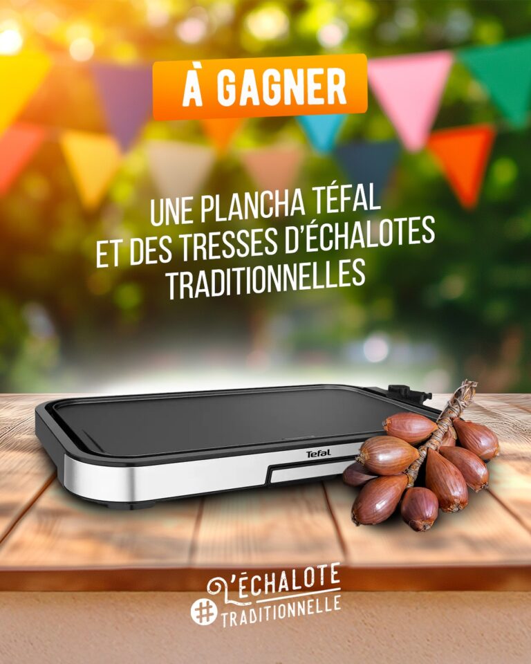 Tentez de remporter une plancha électrique Téfal