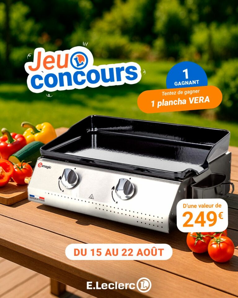 Tentez de gagner la plancha Vera !