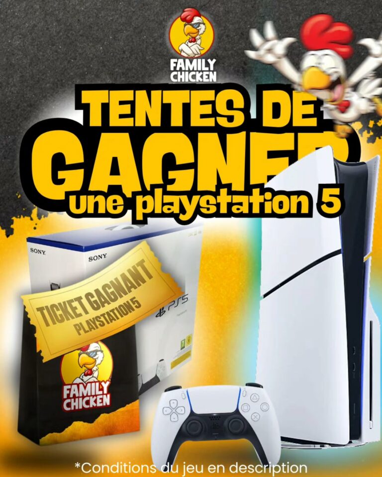 Gagnez une console Playstation 5