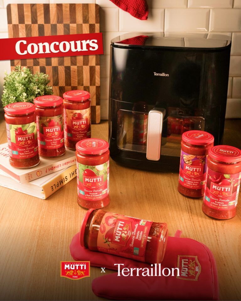 Gagnez le Cook & Fry XL 7L Terraillon et toute la gamme de Sauce Tomate Cuisinée Mutti