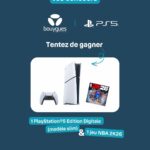Tentez de gagner une PS5 Édition Digitale Slim + le jeu NBA 2K26