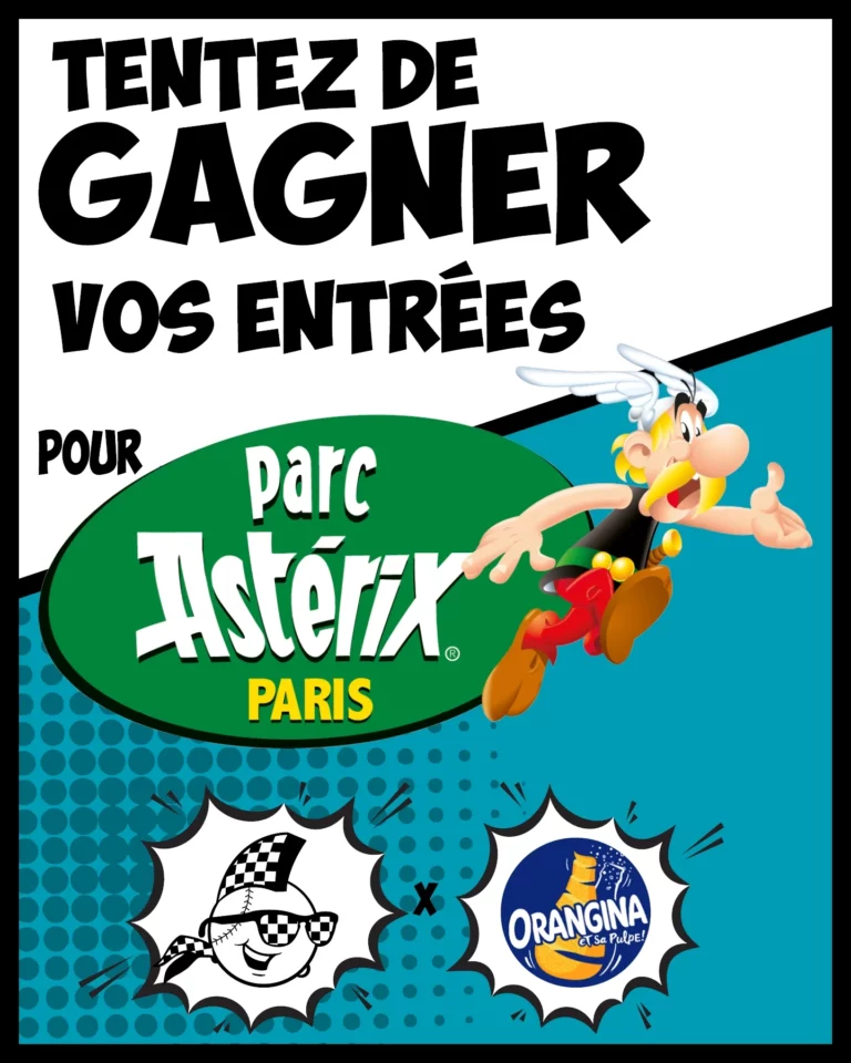 Tentez de gagner vos entrées au Parc Astérix
