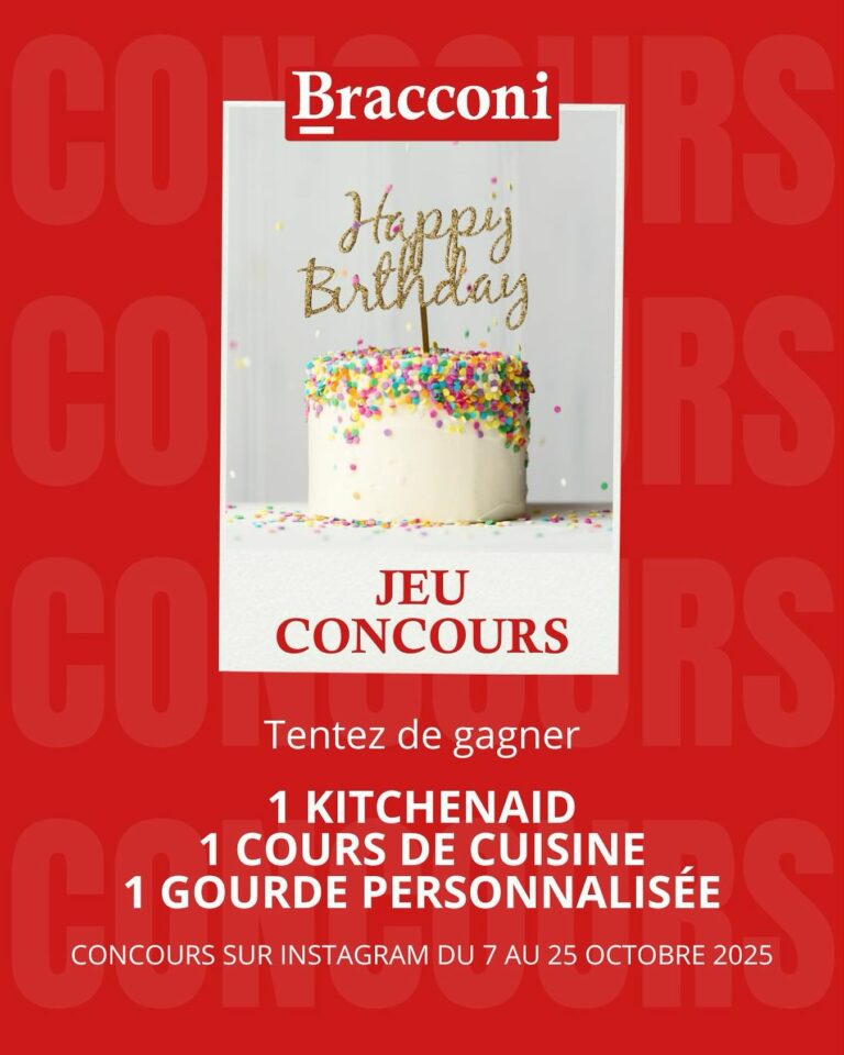 Gagnez 1 robot kitchenaid, 1 cours de cuisine et 1 gourde personnalisée