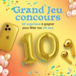 A Gagner : 1 MacBook Air M1 (2020) 13″, 1 iPhone 14, 1 paire d’AirPods Pro 2