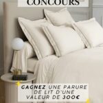 Gagnez une sublime parure de lit d’une valeur de 300€