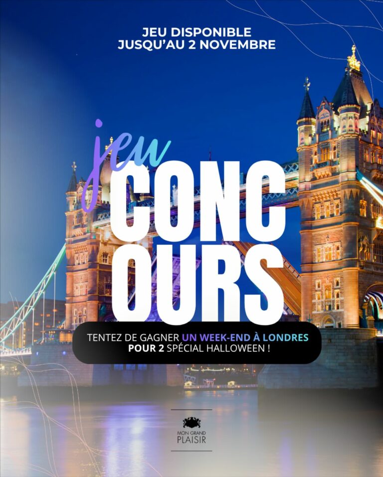 Tentez de gagner un week-end à Londres pour 2 personnes spécial Halloween