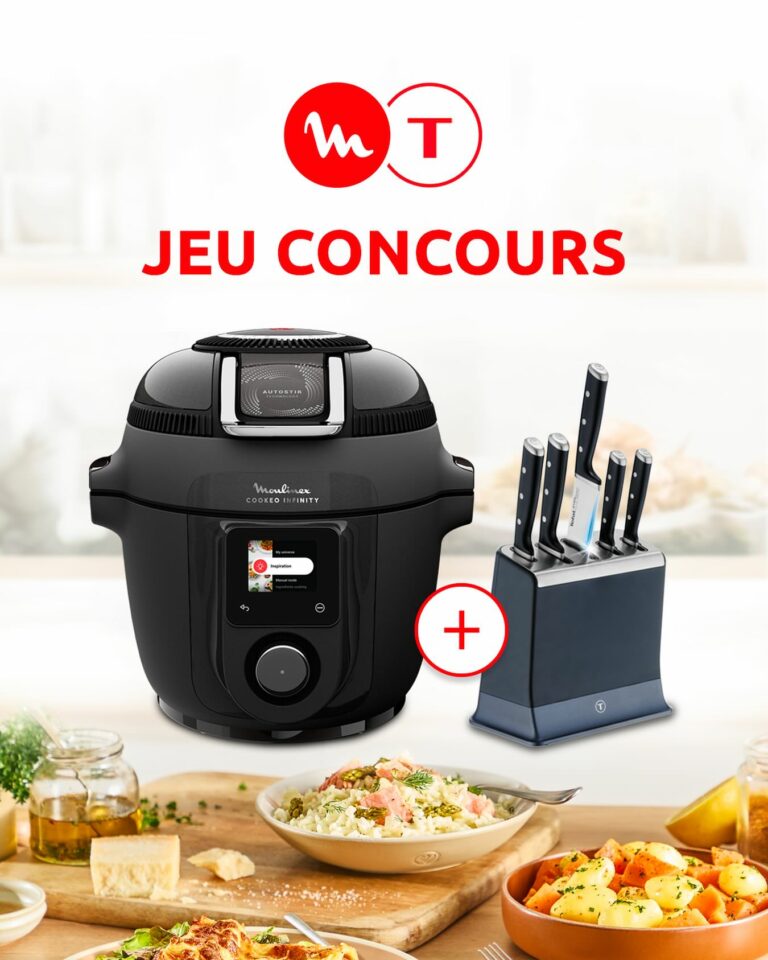 Gagnez le nouveau Cookeo Infinity de Moulinex