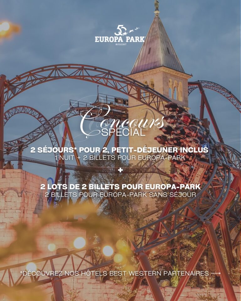 Gagnez 2 séjours pour 2 personnes à Europa Park