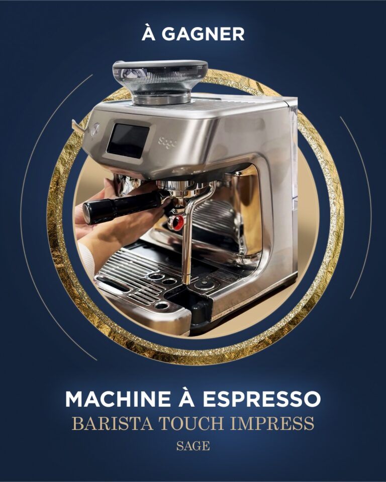 Gagnez une machine Espresso la Barista Touch Impress Sage avec du bon café Loutsa