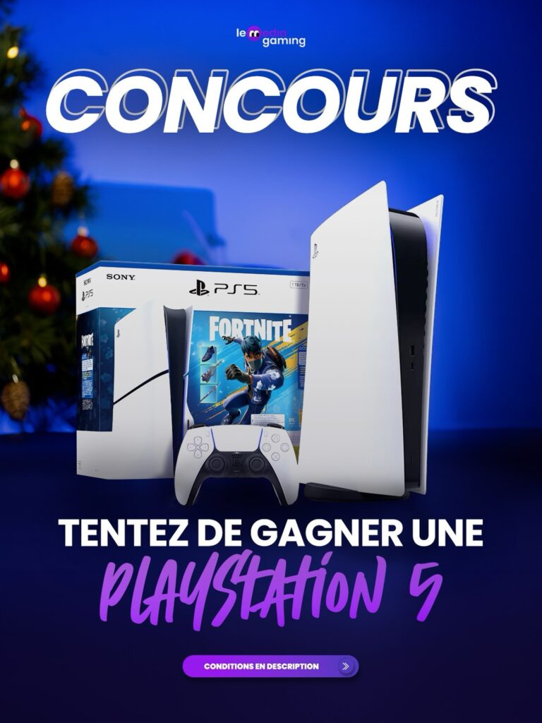Gagnez une console PS5 Edition Fortnite