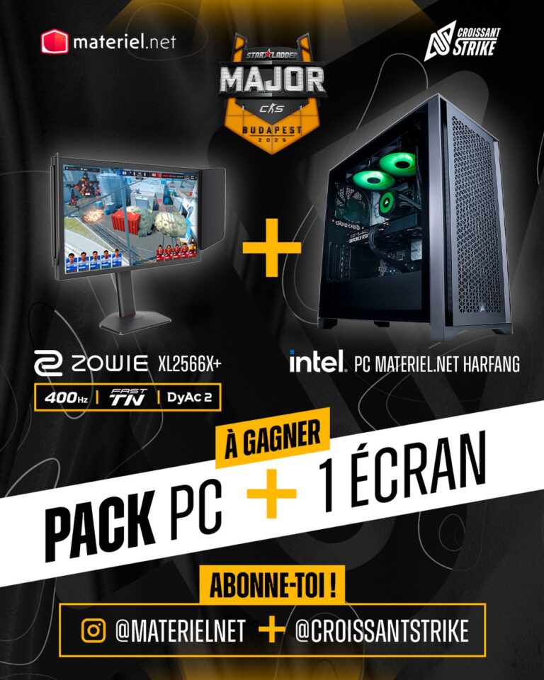 Gagnez un PC Materiel.net Harfang équipé d’un processeur Intel