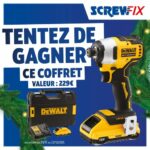 Tentez de gagner un pack Dewalt d&rsquo;une valeur de 229€