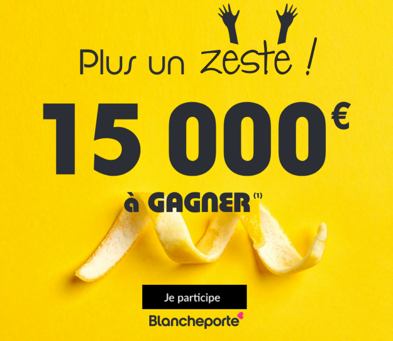 Gagnez un chèque bancaire d&rsquo;une valeur de 15 000€
