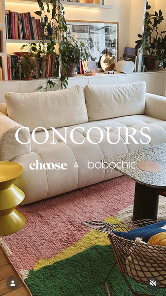 Gagnez 1 500€ pour choisir votre nouveau canapé BOBOCHIC