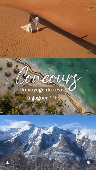 Gagnez un voyage 100% sur-mesure avec transport + hébergement compris