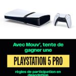 Tentez de gagner une console PS5 PRO