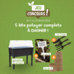Gagnez 5 kits potager complets