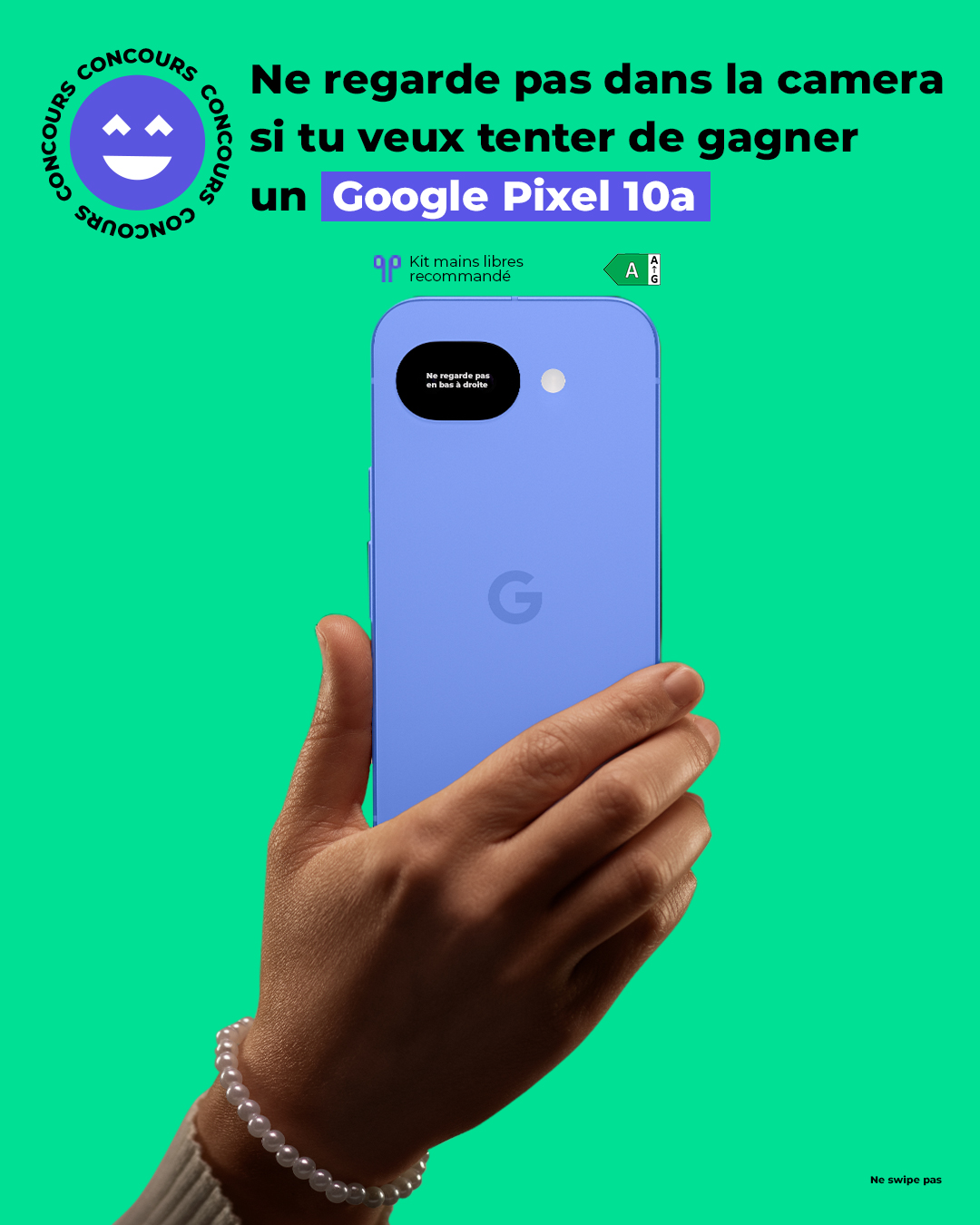 Gagnez un smartphone Google Pixel 10a