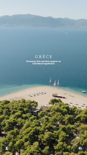 Gagnez un séjour de 7 jours pour 2 personnes au Club Med Gregolimano en Grèce
