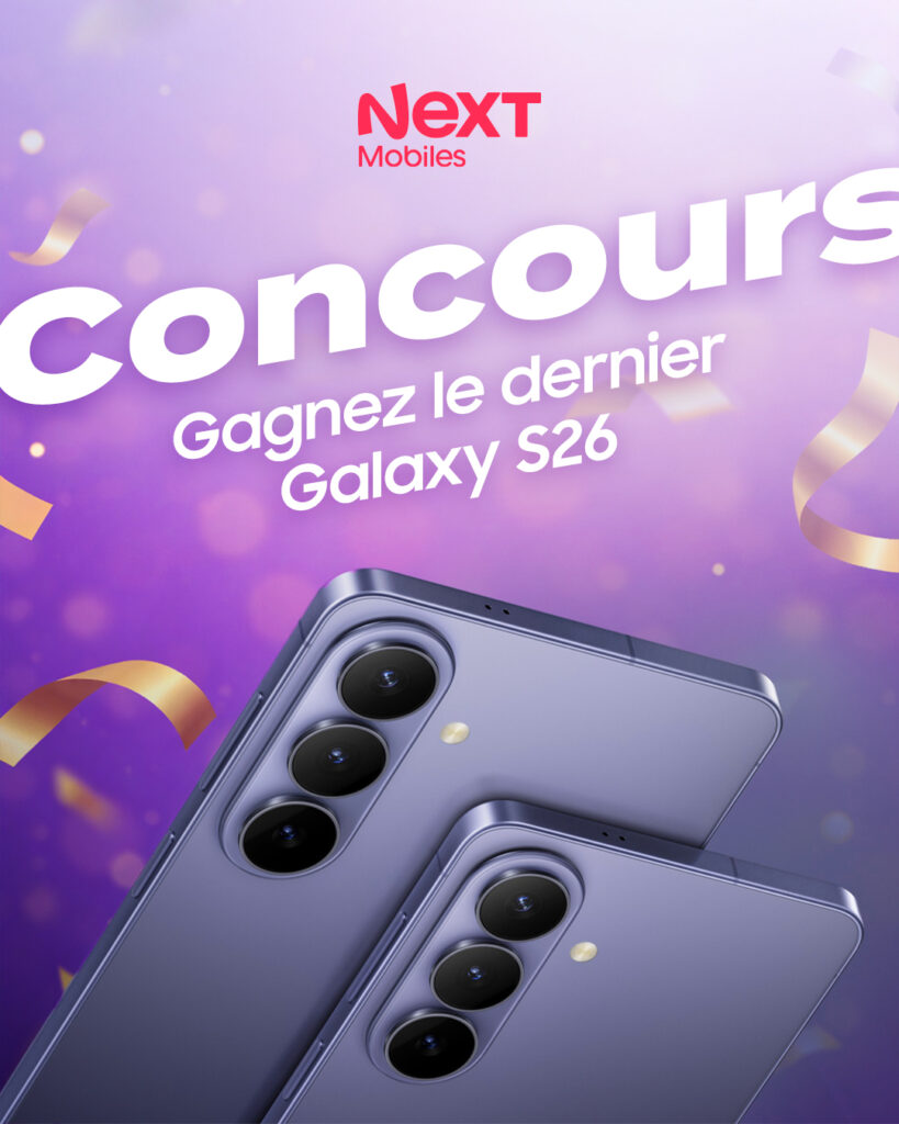 Gagnez un smartphone Samsung Galaxy S26 flambant neuf !