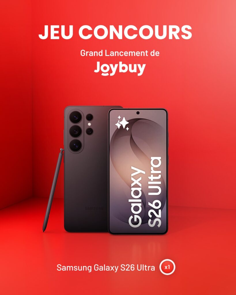 Gagnez un smartphone Samsung Galaxy S26 Ultra